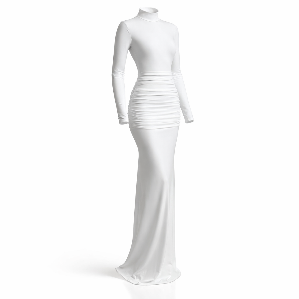 Silhouette Ruched Bodycon Dress