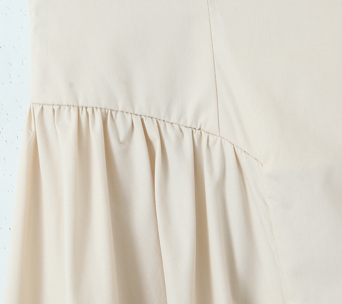 Chic Summer Cream midi dress