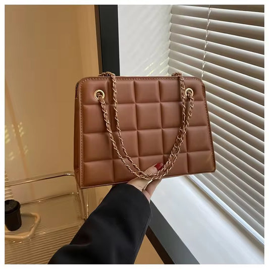 Caramel Grid Luxe