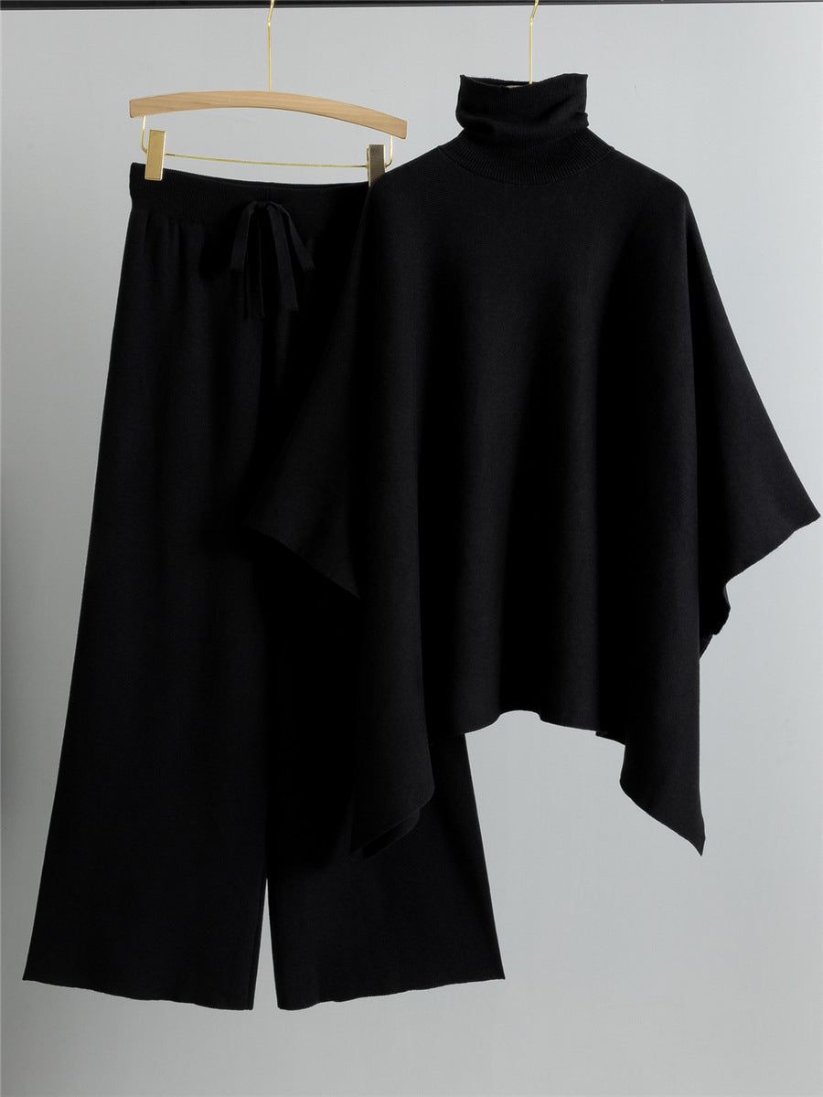 The lazy day Knit Co-ord black