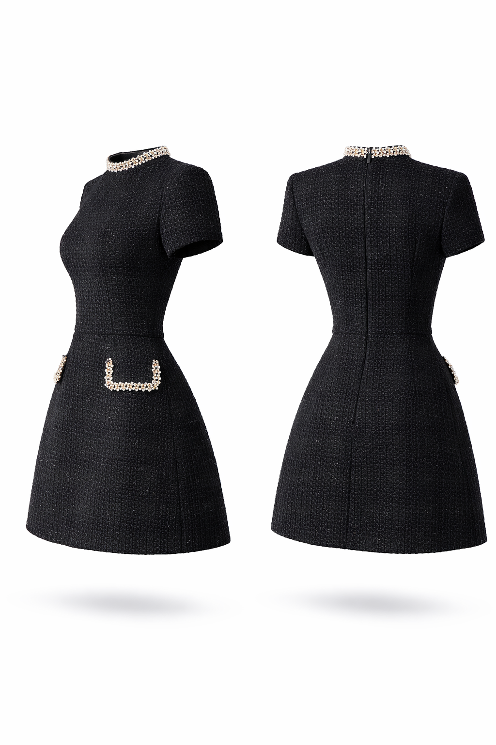 Tweed mini dress