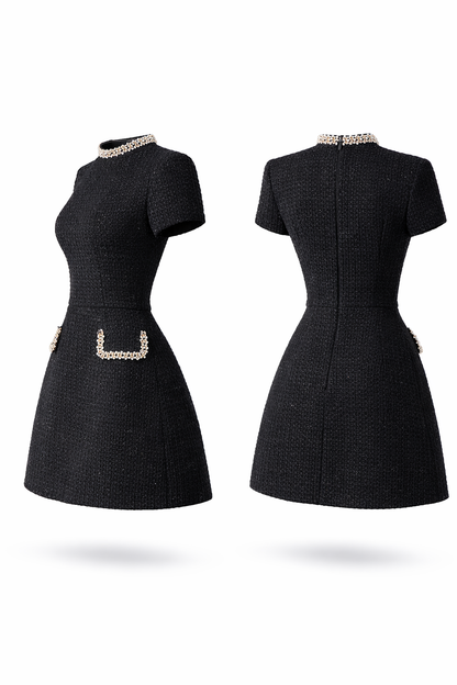 Tweed mini dress