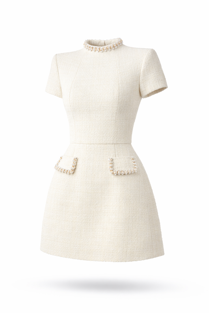 Tweed mini dress