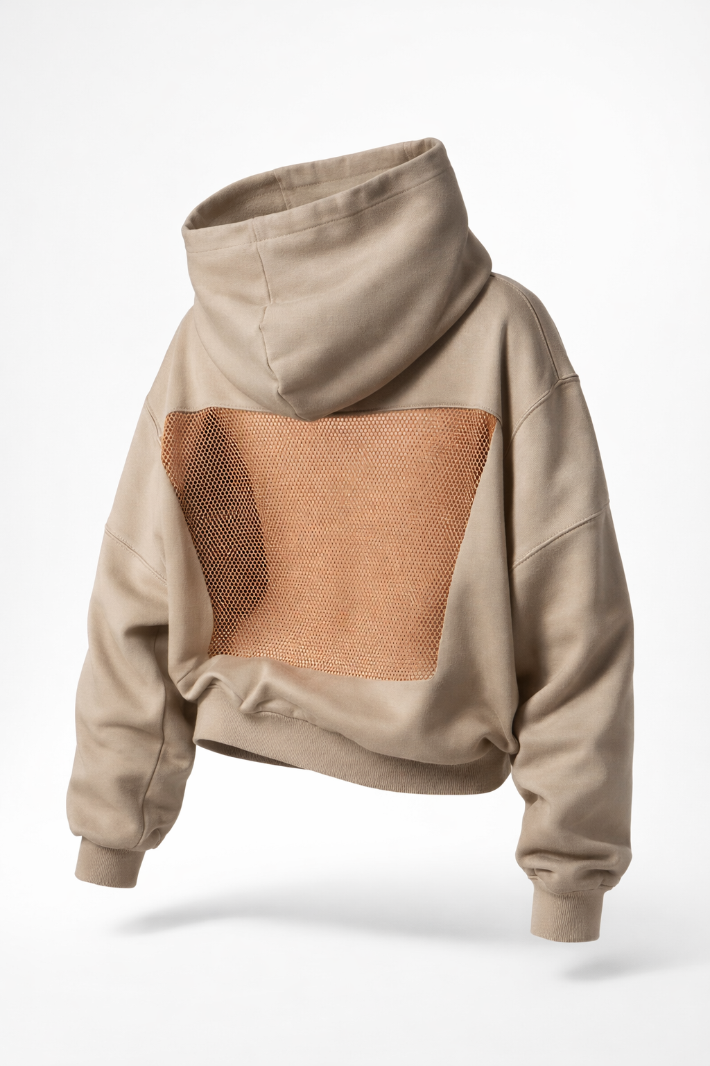 Crystal Mesh Back Hoodie