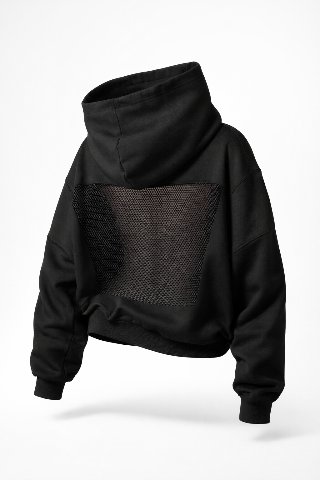 Crystal Mesh Back Hoodie
