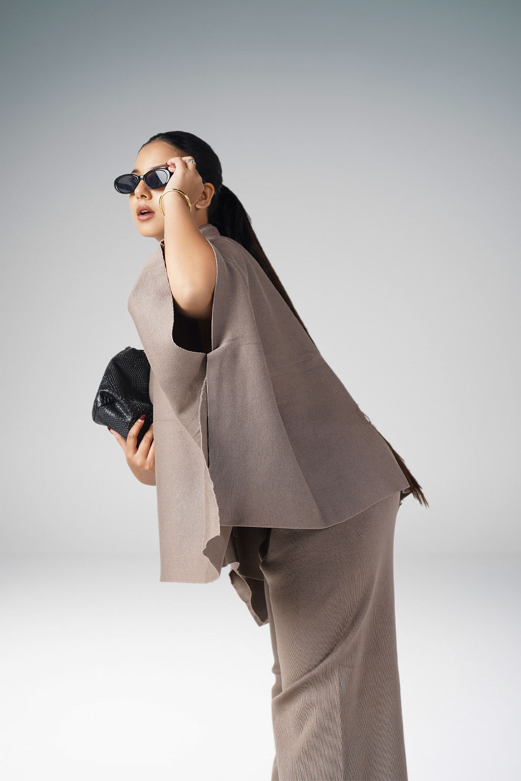 The lazy day Baige  Knit Co-ord