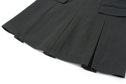 Corset style mini preppy dress