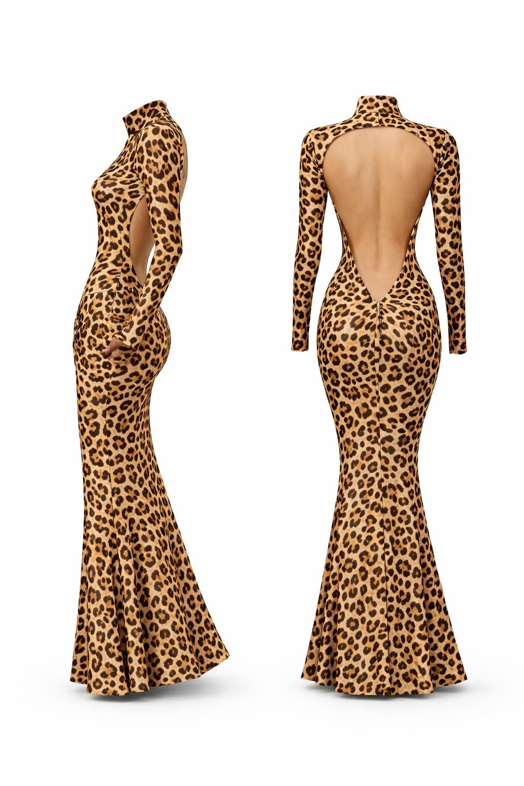 Wild Muse Leopard Maxi Dress