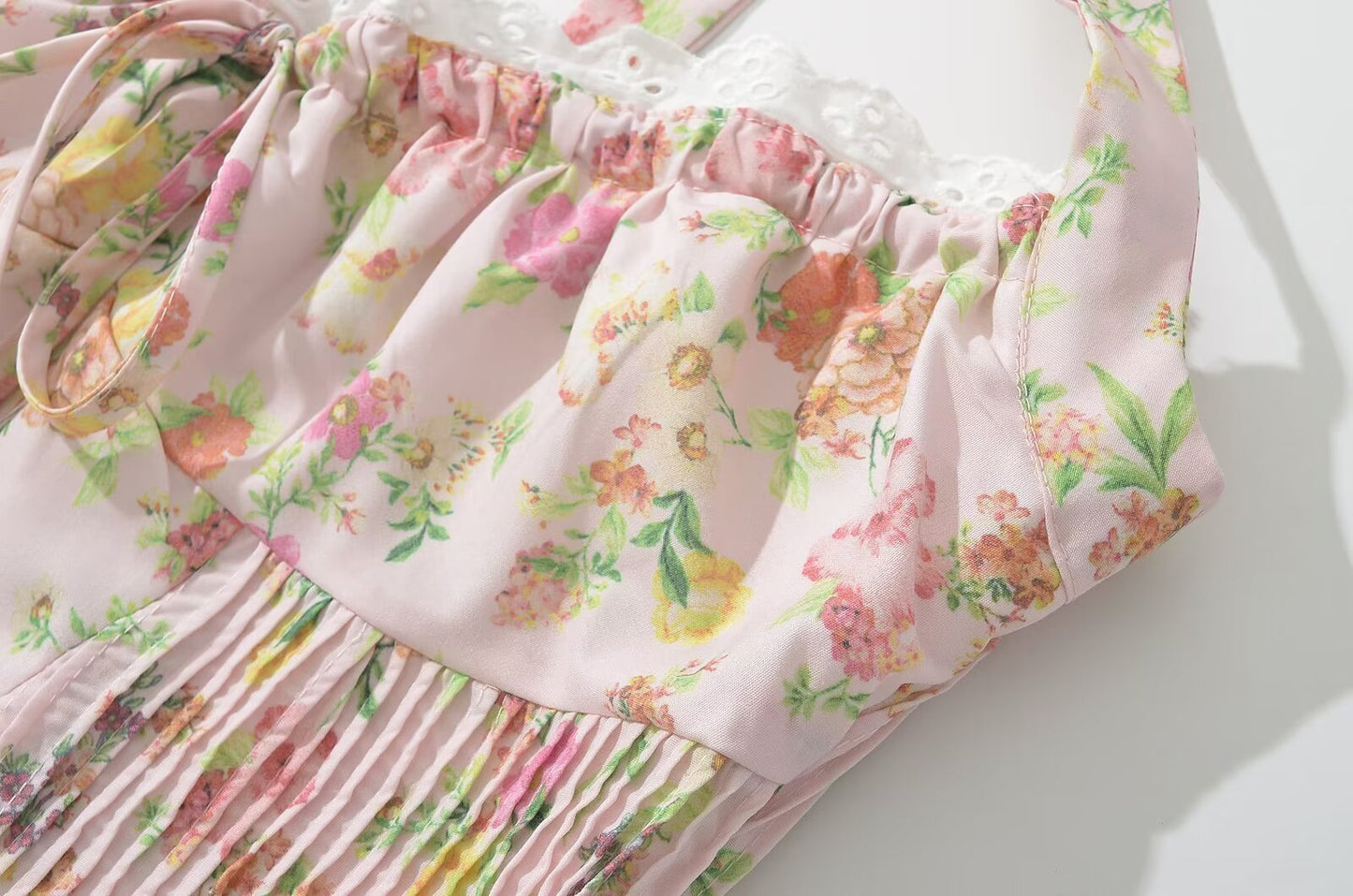 Daisy Halter Neck floral dress