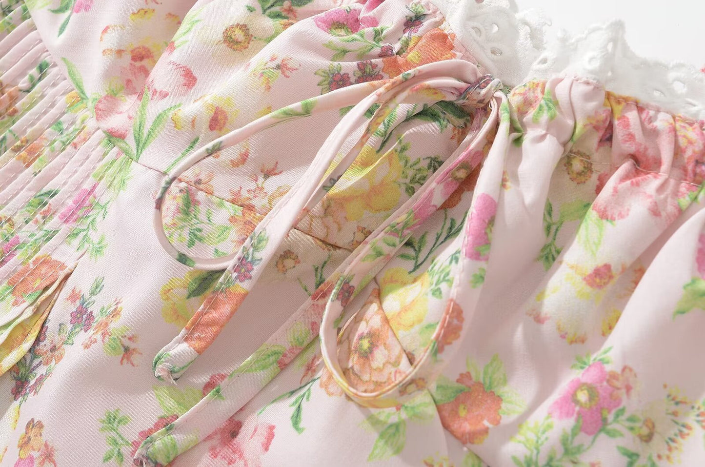 Daisy Halter Neck floral dress
