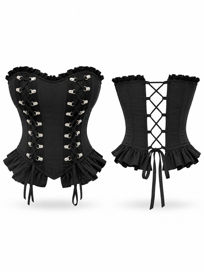 Midnight Laced Corset Top - image 2