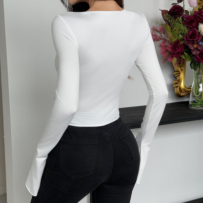 Ivory Muse Lace Corset Top - image 3