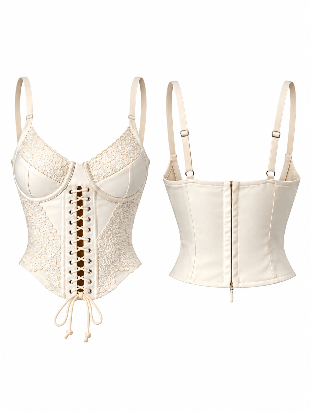 Rouge Rosette Corset Top - image 2