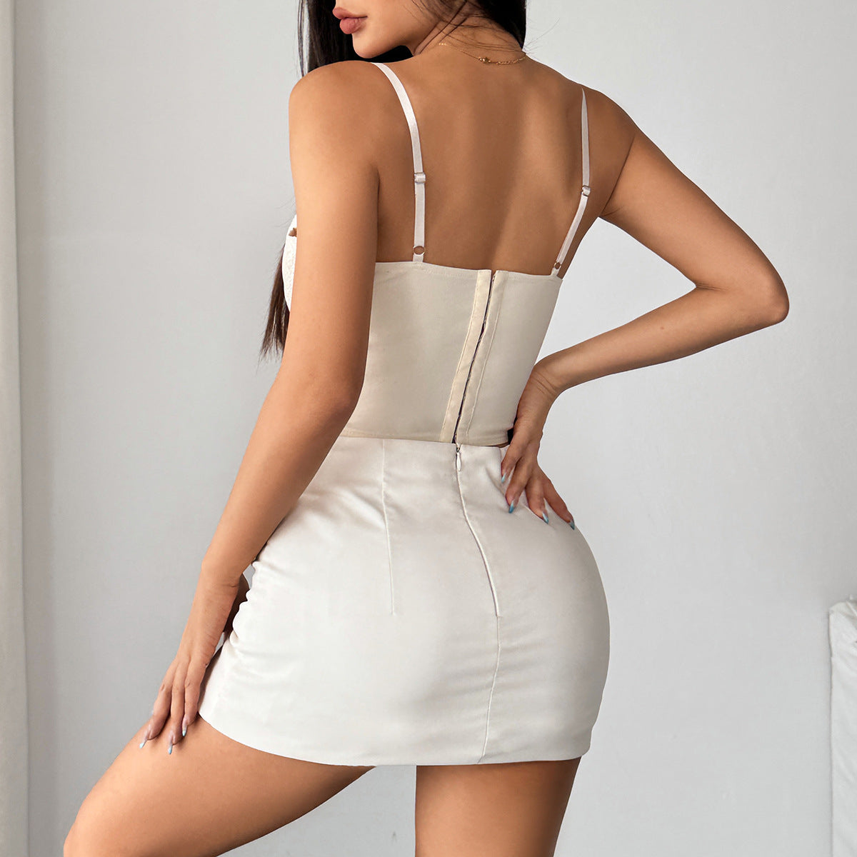 Rouge Rosette Corset Top - image 3