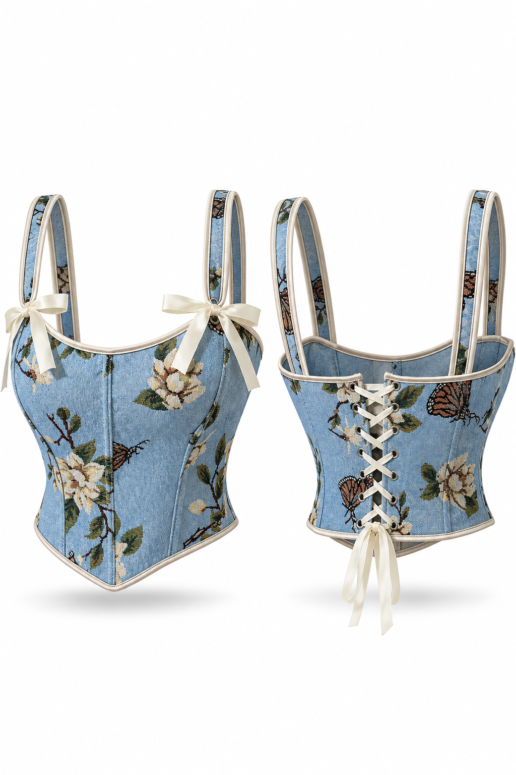 Meadow Muse Floral Corset - image 2