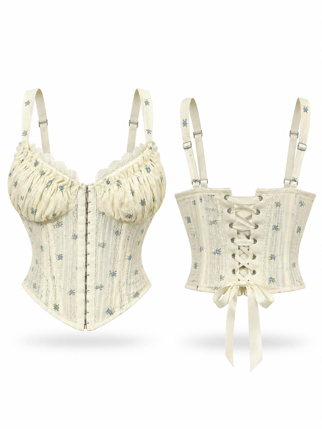 Cocoa Noir Halter Corset - image 3