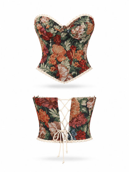 Lemon Chiffon Corset - image 2