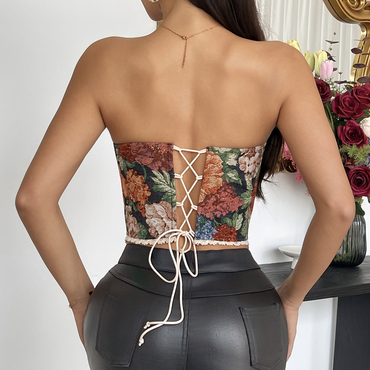 Lemon Chiffon Corset - image 4