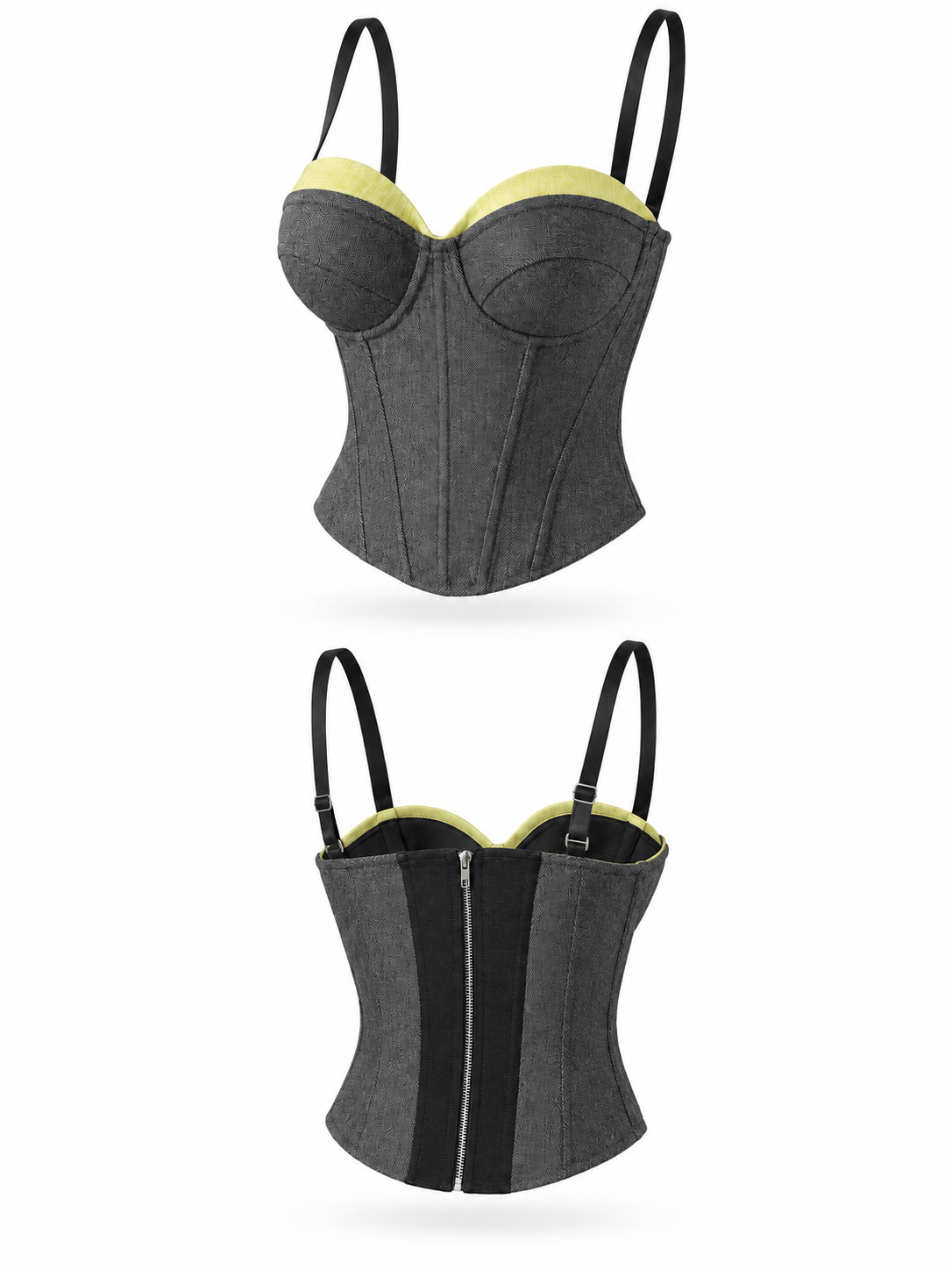 Lemon Noir Corset - image 2