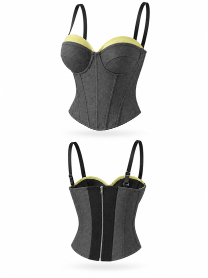 Lemon Noir Corset - image 2