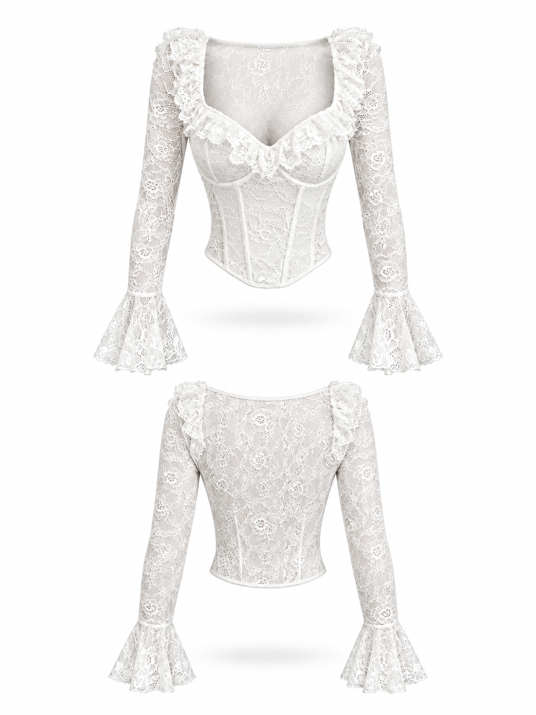 Ivory Lace Reverie Corset - image 2