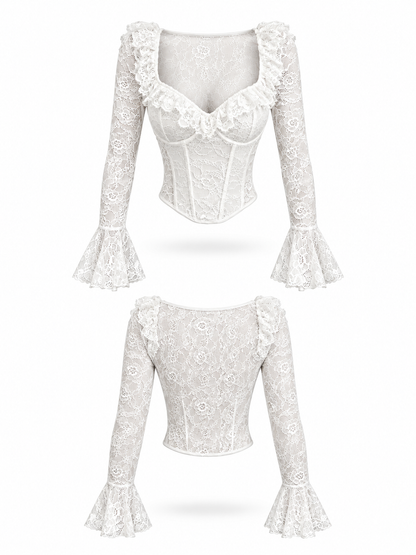 Ivory Lace Reverie Corset - image 2