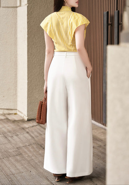Sunbeam Stripe Sculpt Top - image 8
