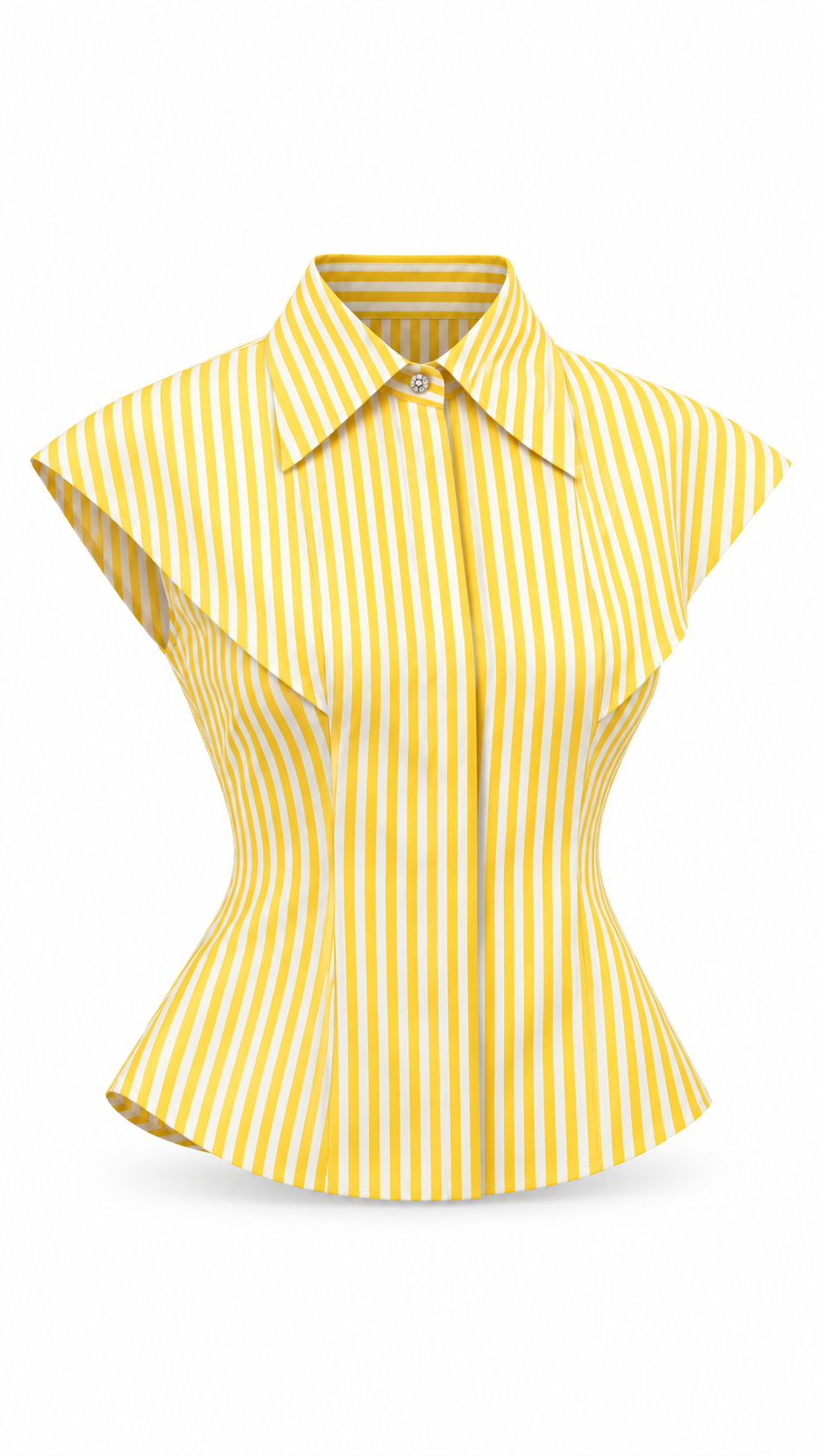 Sunbeam Stripe Sculpt Top - image 1